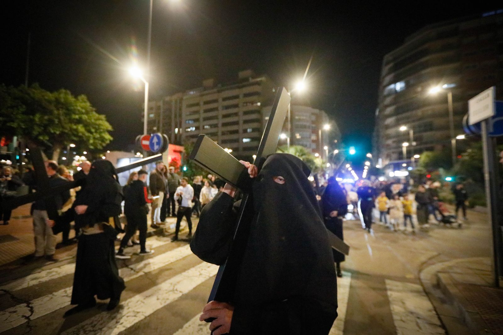 La procesión de La Caridad de Almería, en imágenes