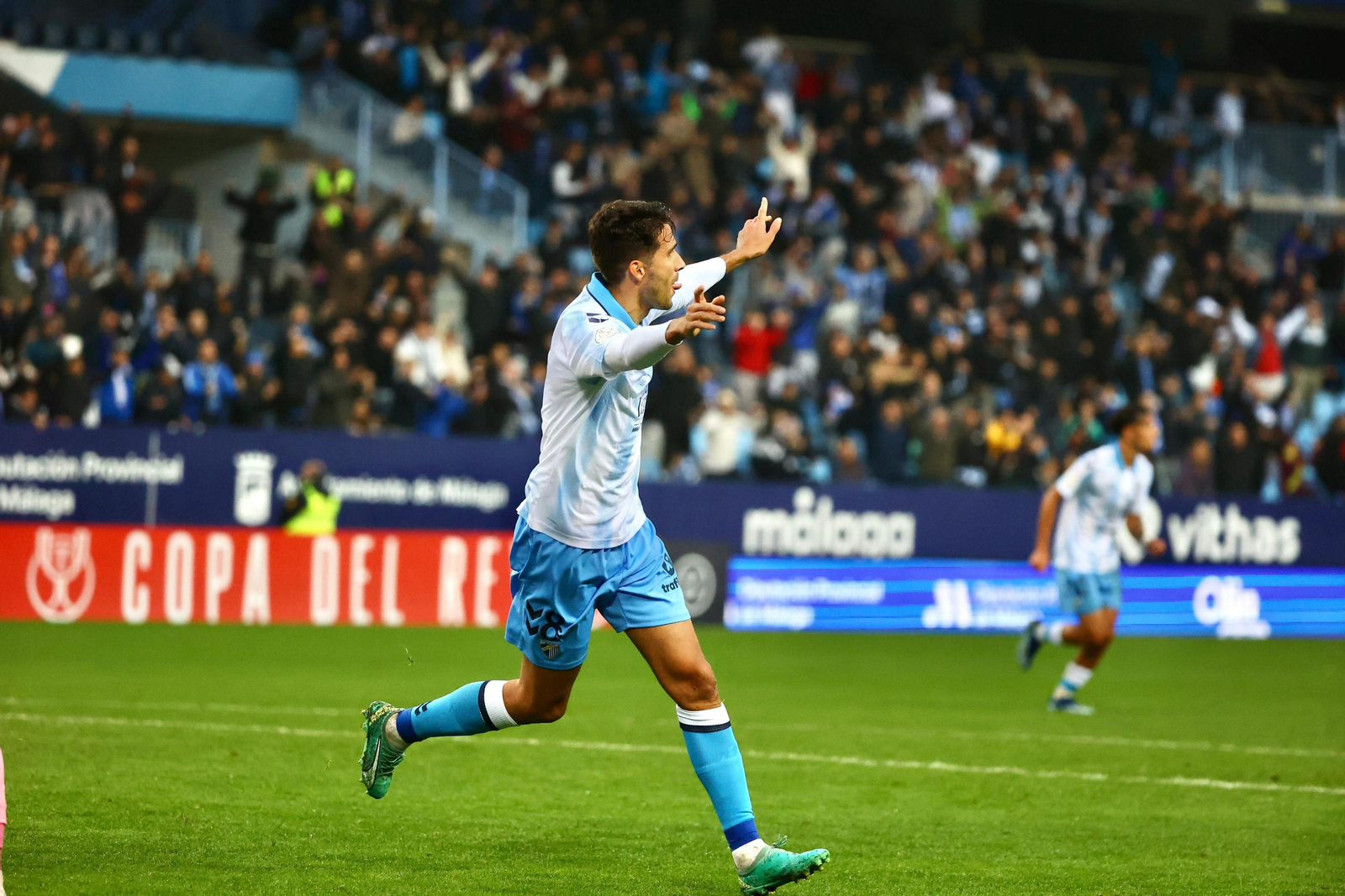 El Málaga CF - Eldense, en fotos