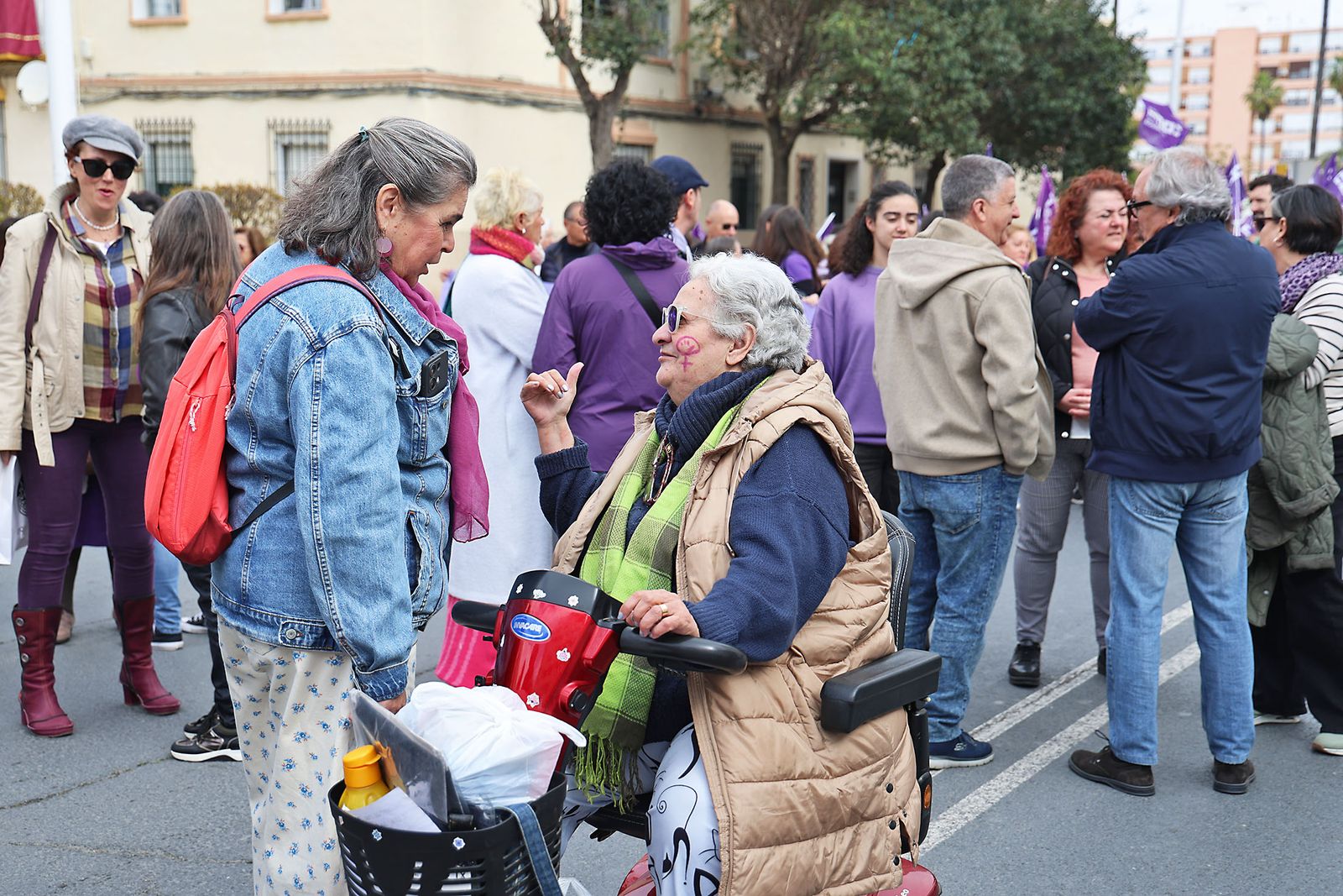 8M: Las fotografías de la manifestación del Día de la Mujer