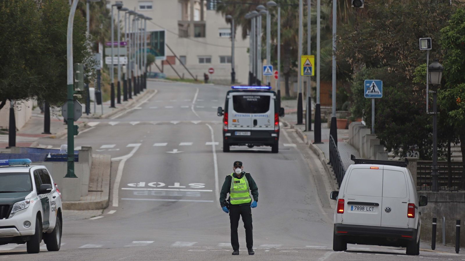 Fotos del confinamiento ante el estado de alarma en Tarifa