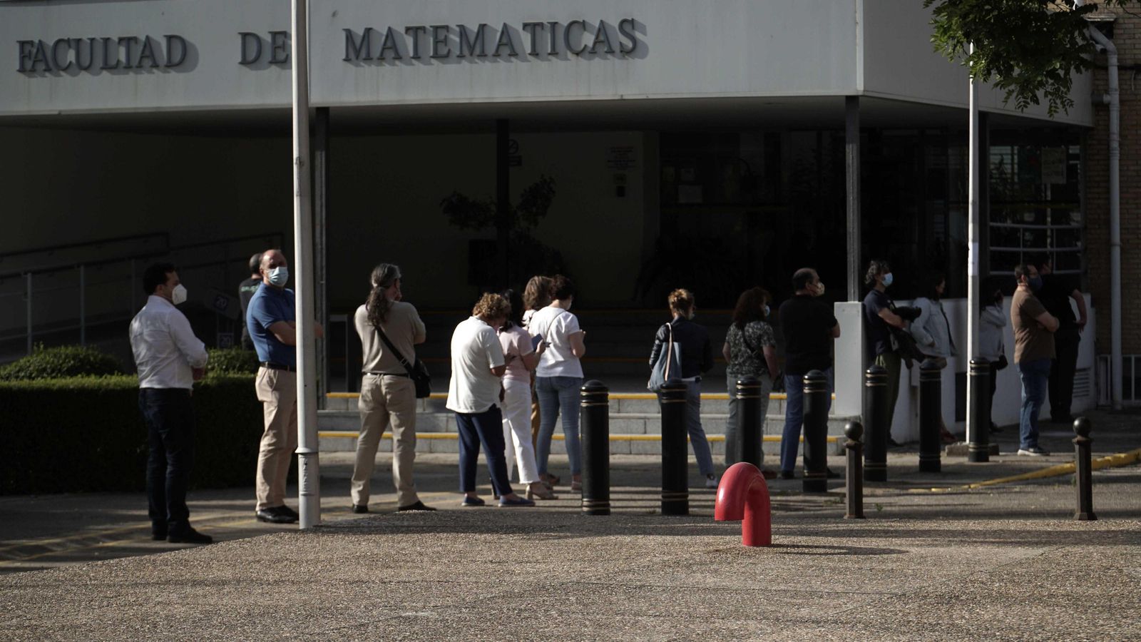 Facultad de Matemáticas de la US, en el campus de Reina Mercedes.
