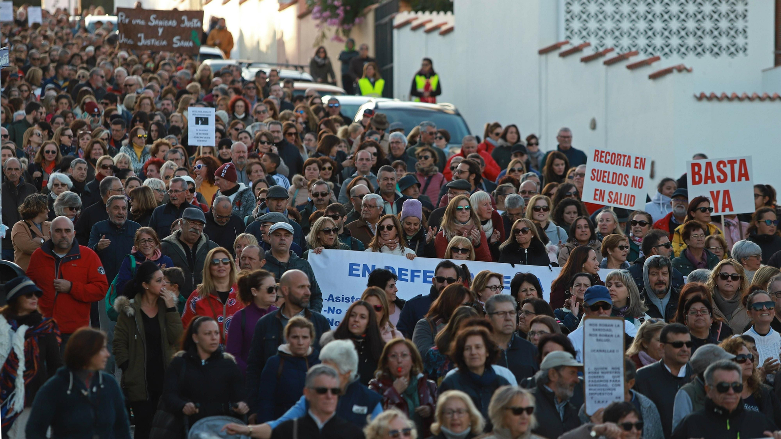 Las mejores fotos de la manifestación por la sanidad en Algeciras