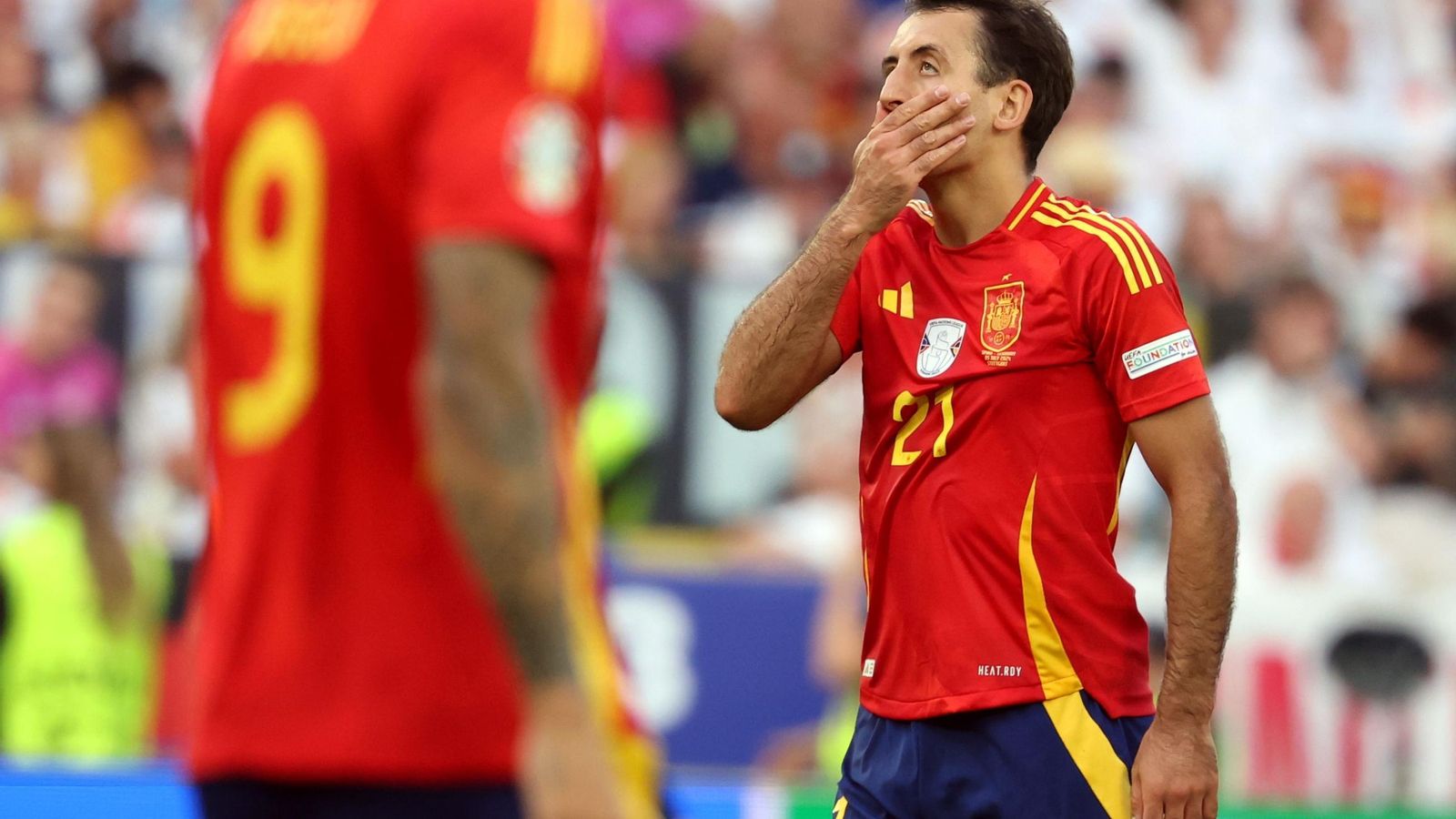 Las mejores fotos del España - Alemania