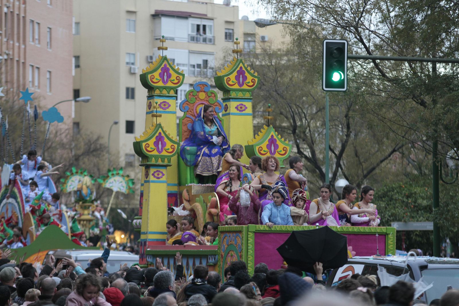 Las imágenes de la Cabalgata de los Reyes Magos
