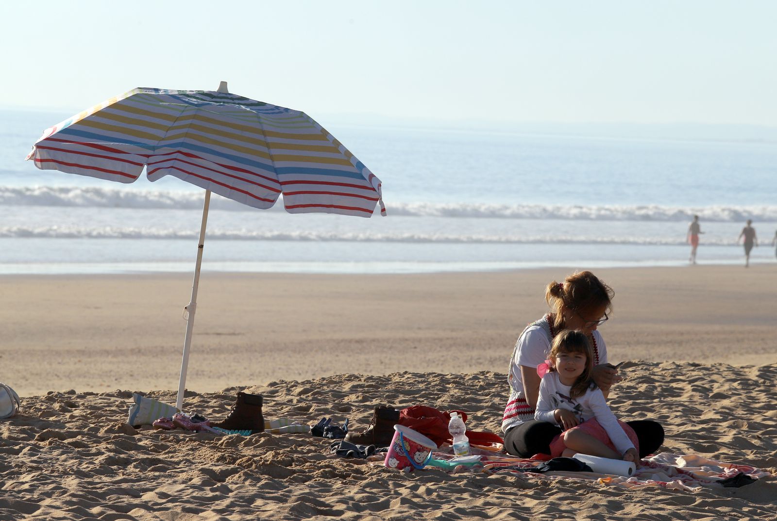 Imágenes que deja la jornada de altas temperaturas en Huelva