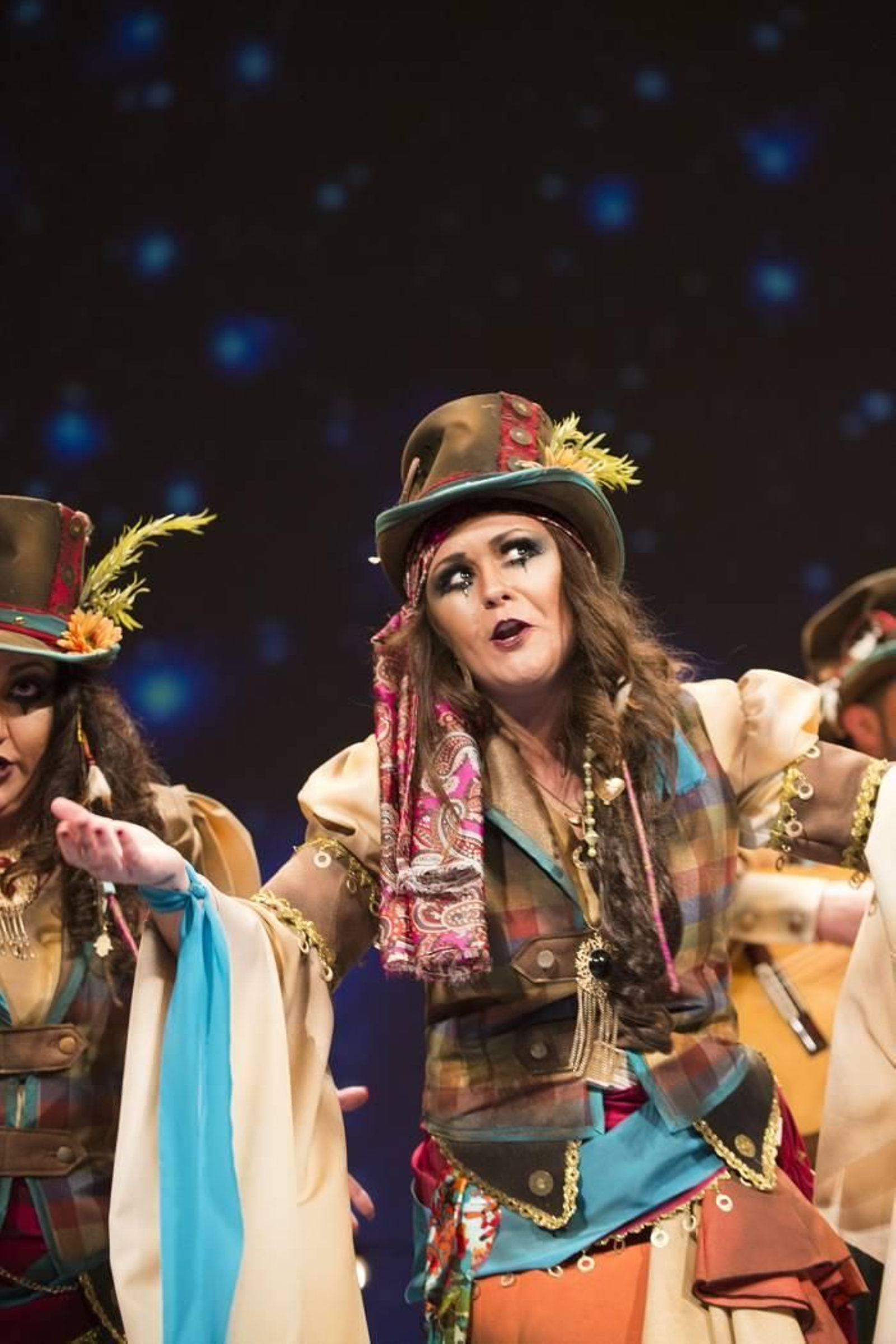 Las imágenes de la octava función clasificatoria