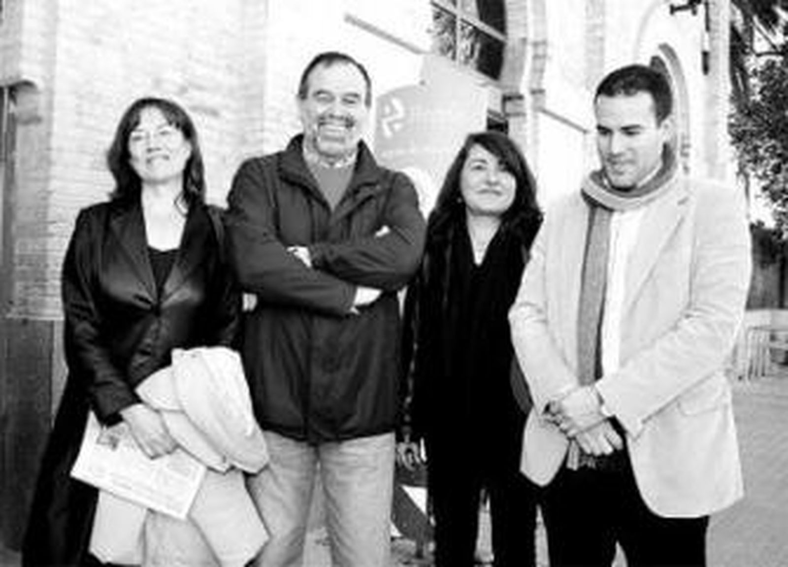 Maite Camacho, José Oria, Antonia Moro e Iván Martínez.