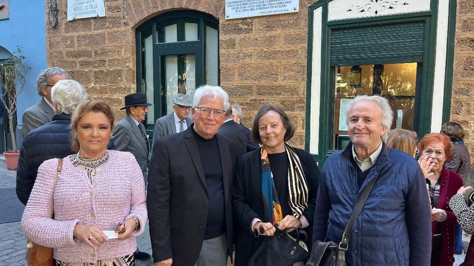 Manoli Lemus, Hans Josep Arts, Elena García de Pareds de Falla y Carlos Ambrosy.