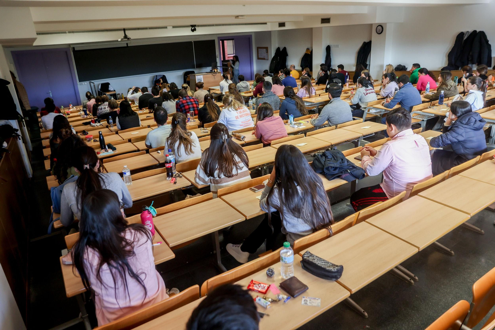 Realización del anterior examen de Formación Sanitaria Especializada