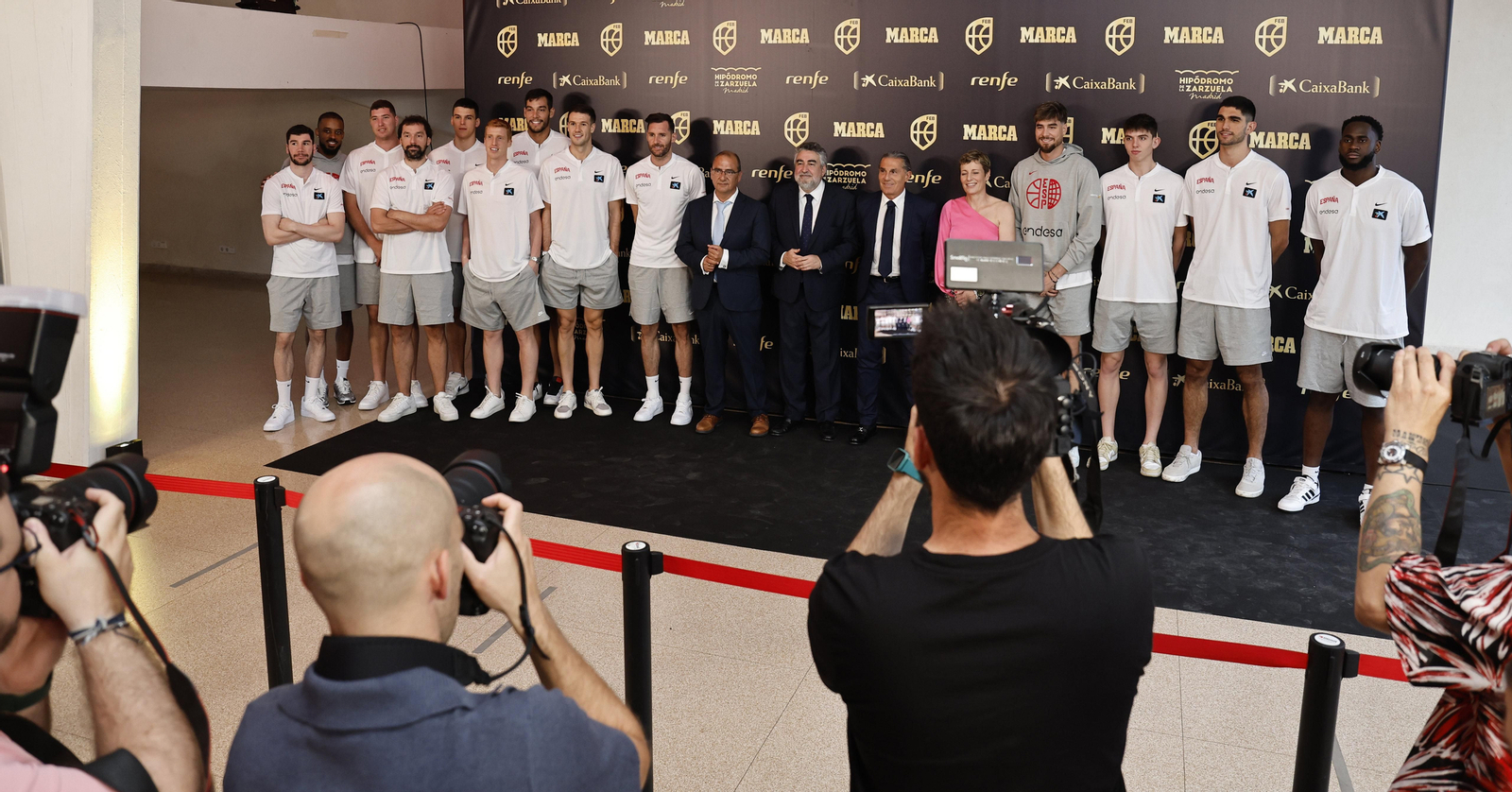 Alberto Díaz, en la gala del baloncesto español
