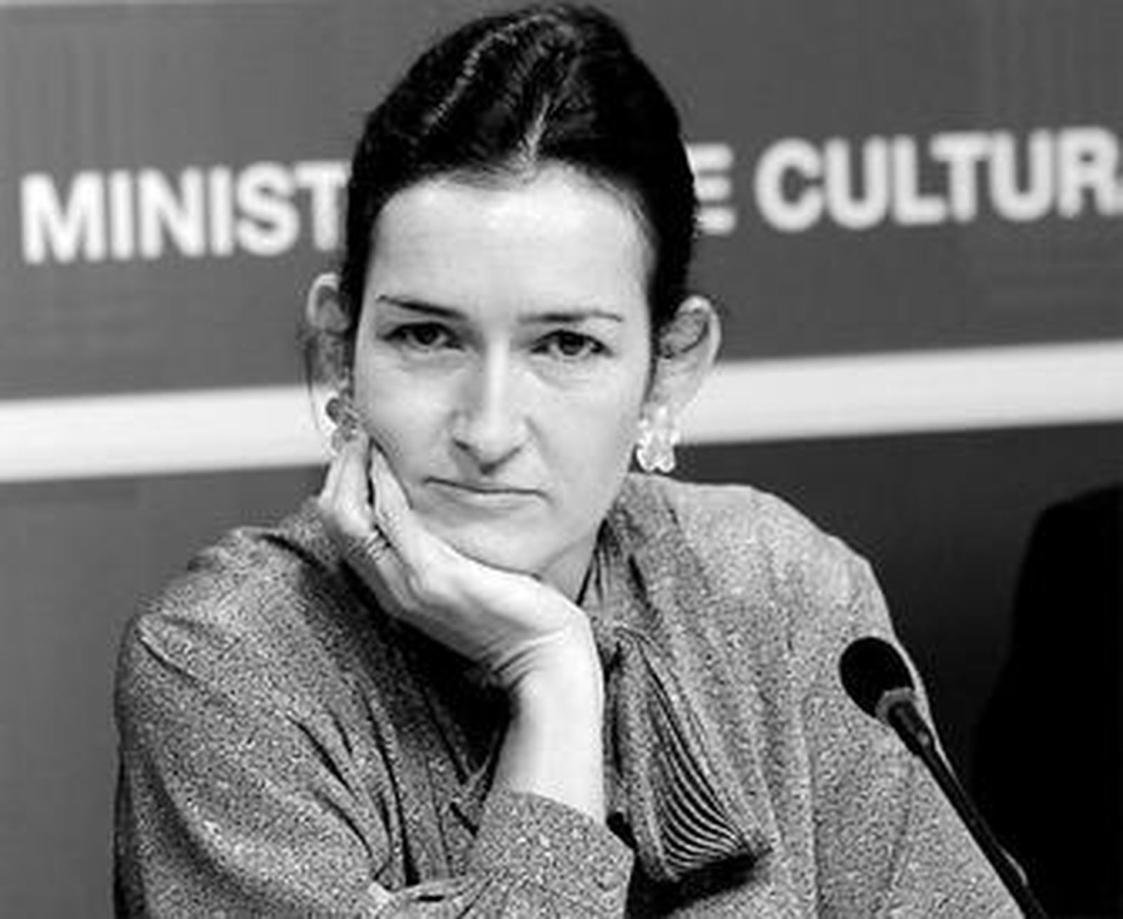 La ministra de Cultura, Ángeles González-Sinde.