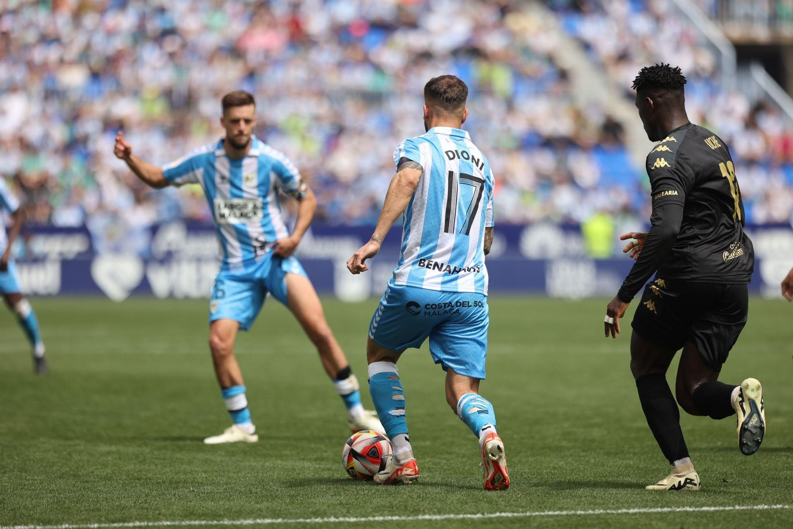 Málaga CF-AD Ceuta, en fotos