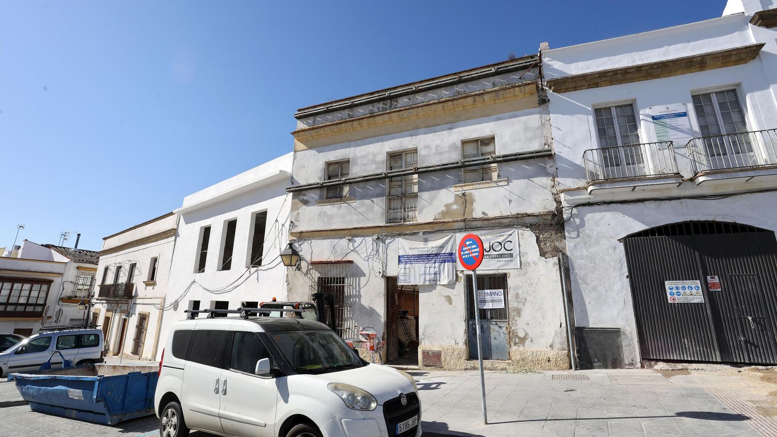 Inmueble en rehabilitación que se dedicará a 'La Faraona'. Inmueble en rehabilitación que se dedicará a 'La Faraona'.