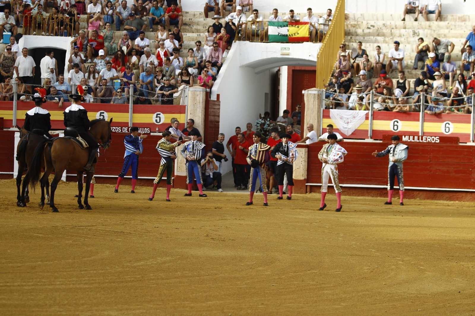 Las mejores imágenes de la clase práctica de la Escuela Municipal Taurina de Almería