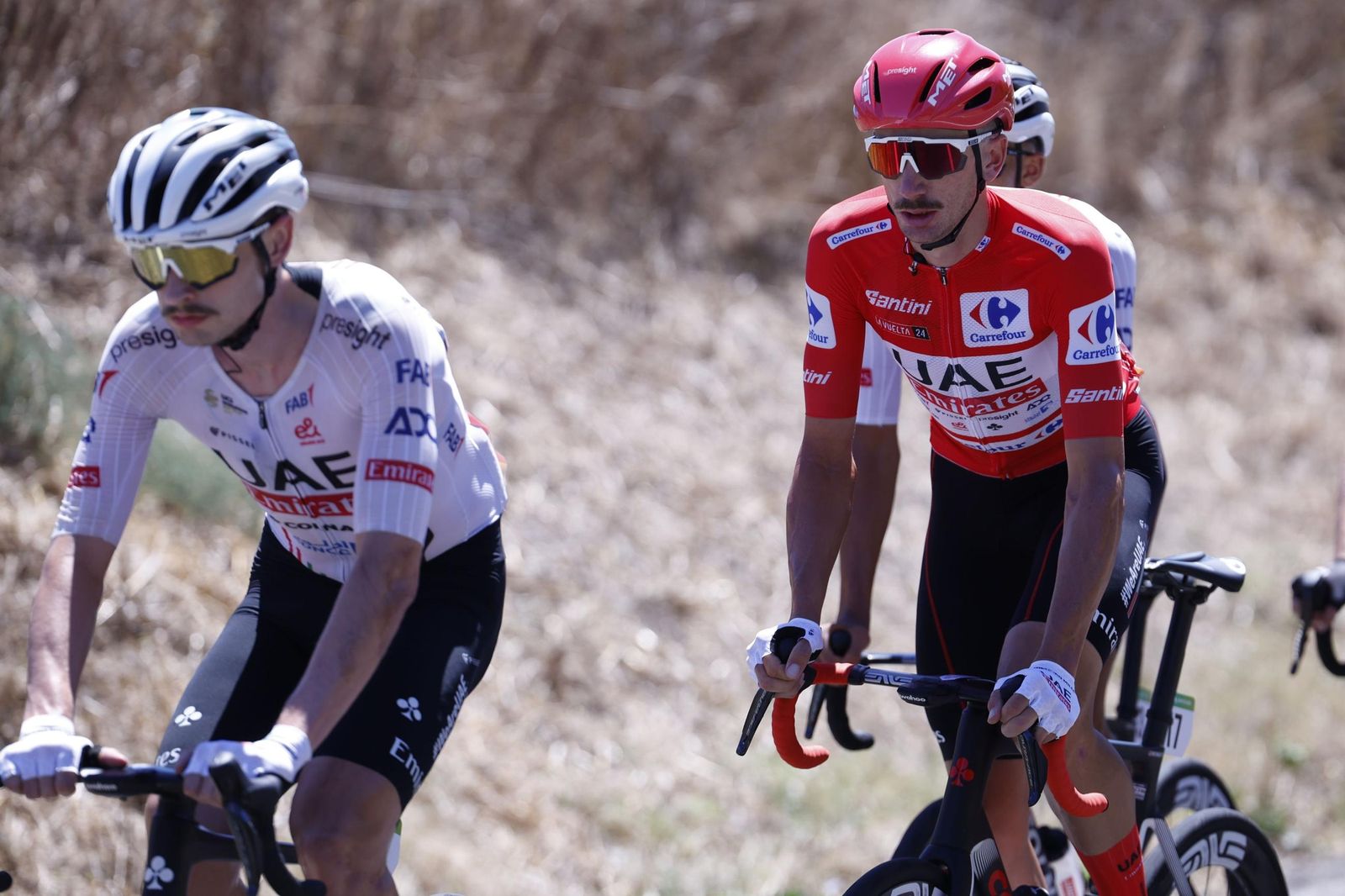 Luis Ángel Maté, protagonista en la fuga de la Vuelta a España