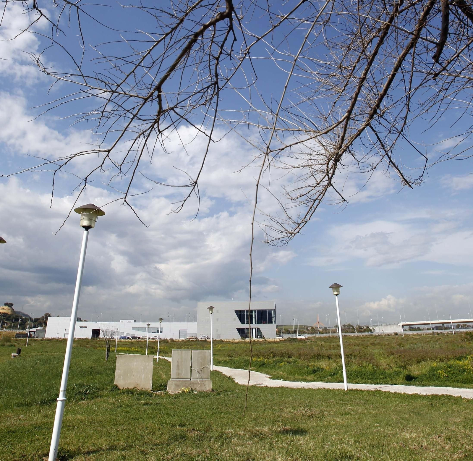 Terrenos de El Fresno, en Los Barrios, donde ya operan otras iniciativas empresariales.