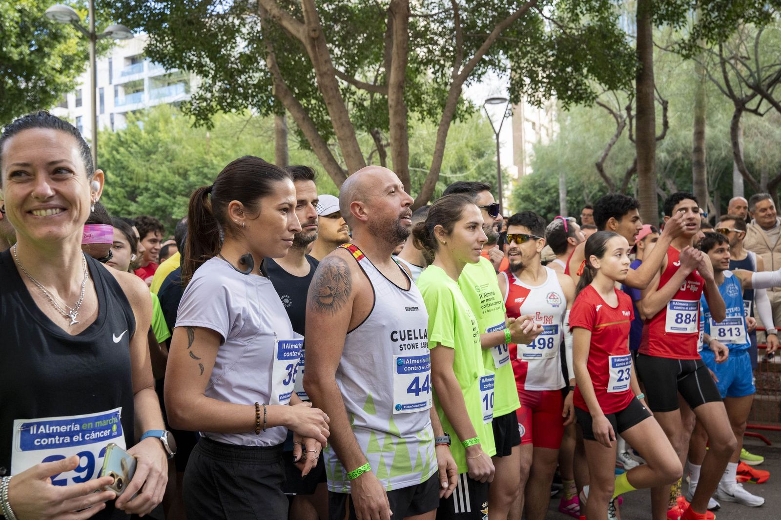 Almería corre unida contra el cáncer en una jornada solidaria
