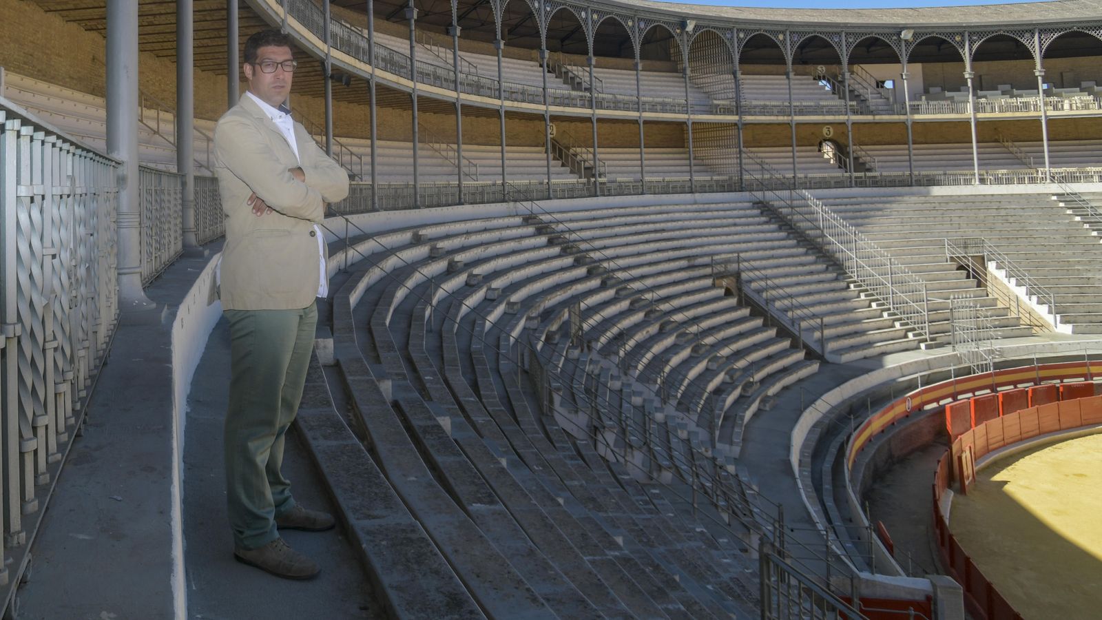 El Guajareño, en la plaza de toros de Granada.