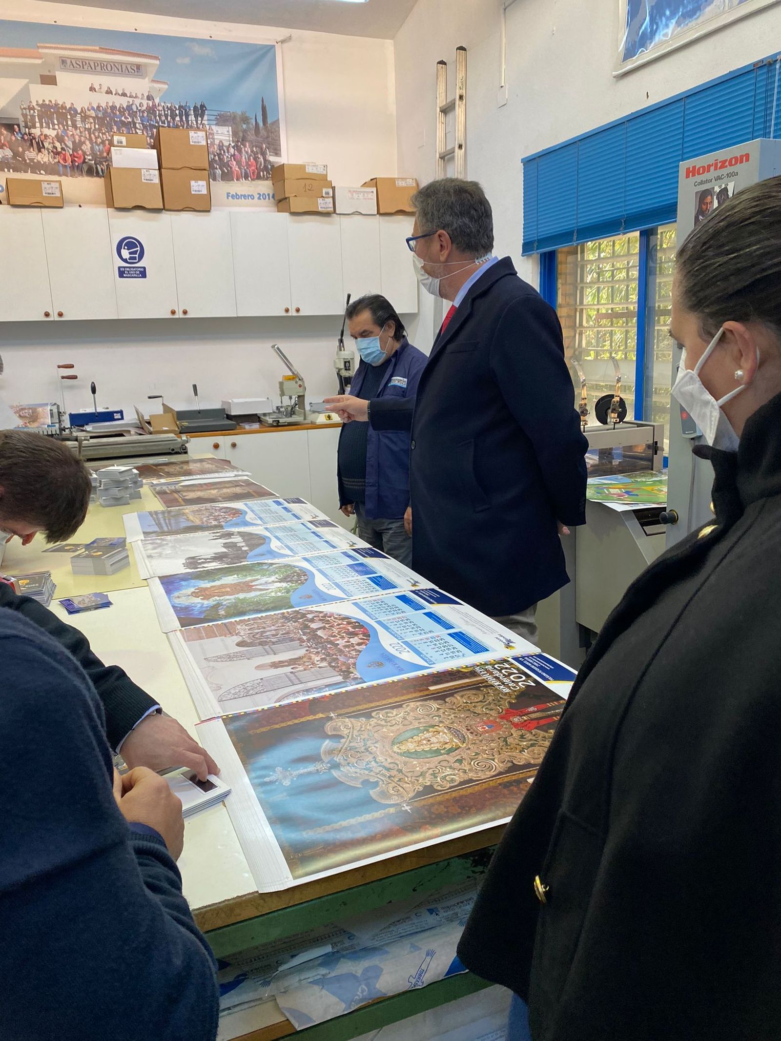 Visita a Aspraponias.