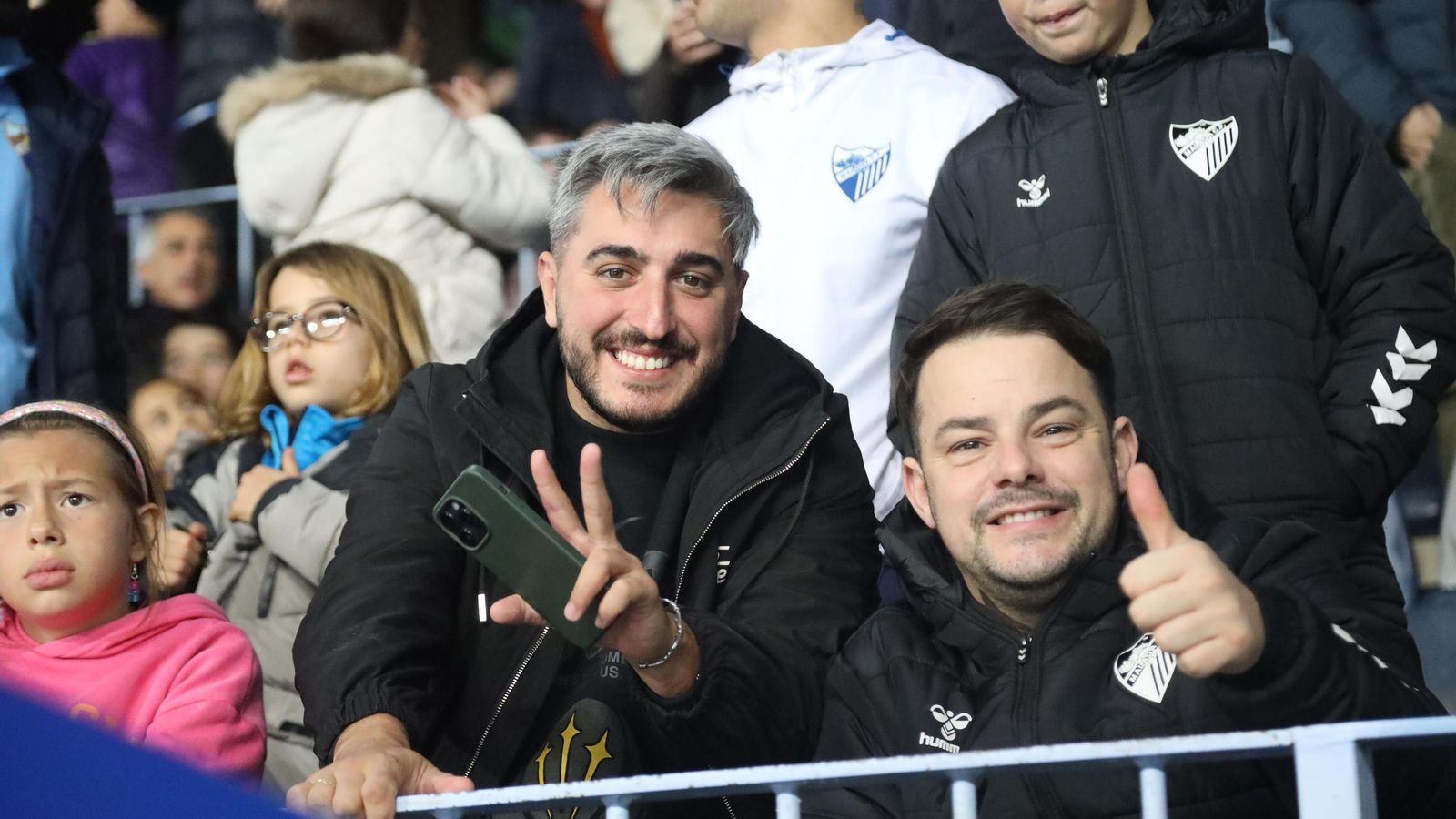 Las fotos del Málaga-Deportivo de La Coruña