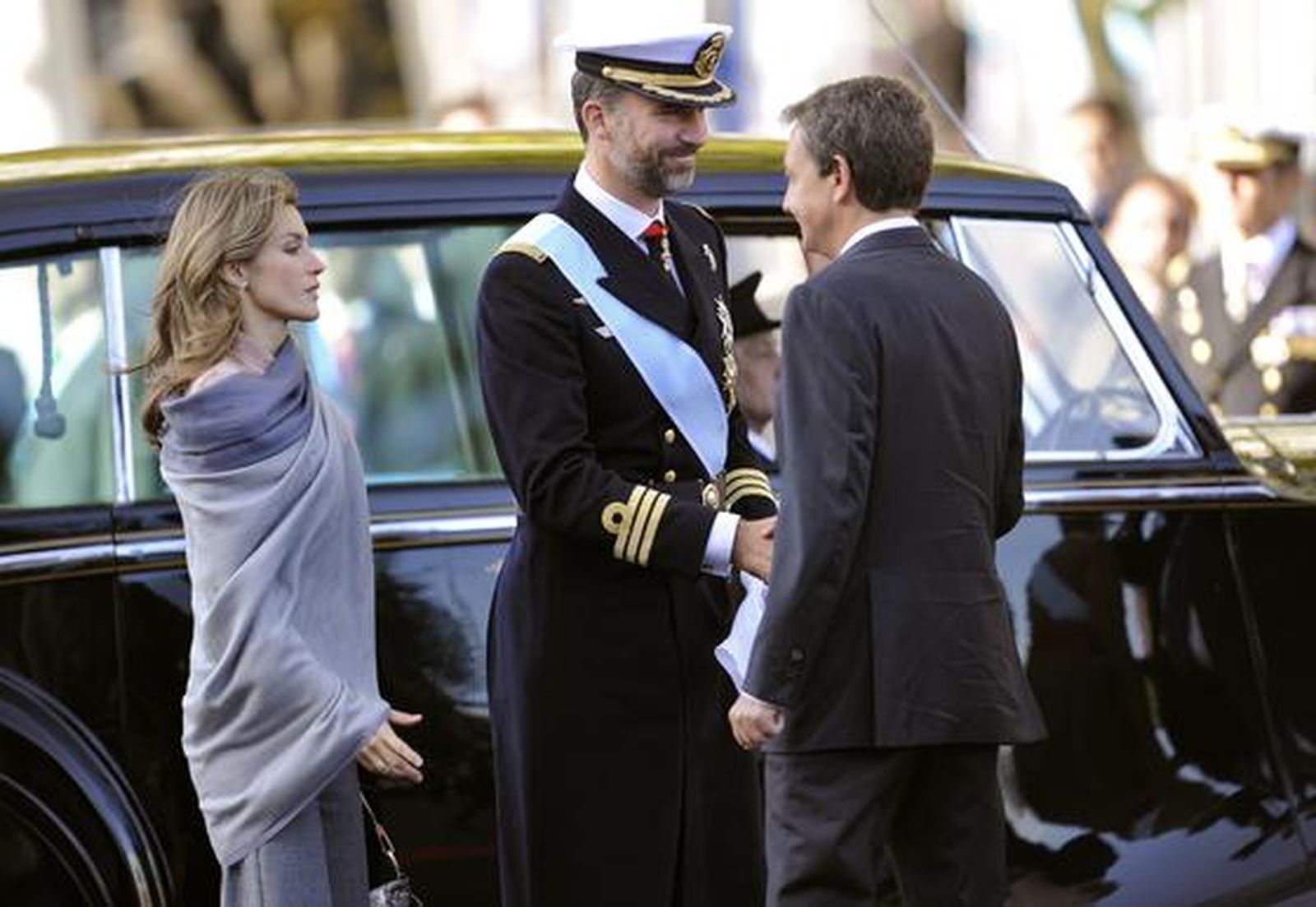 Desfile militar con motivo del día de la Fiesta Nacional. / AFP