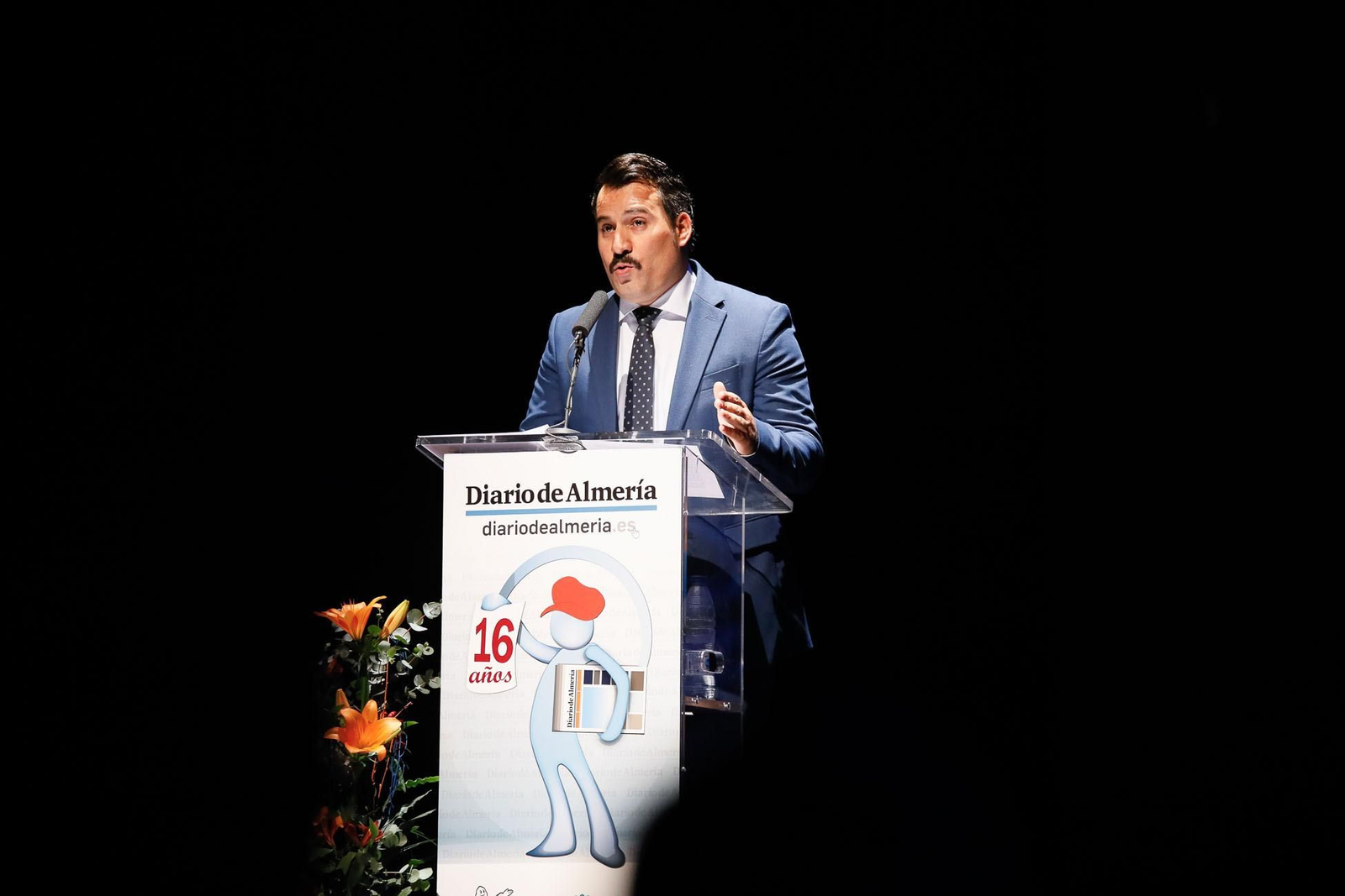 Imágenes de la Gala Aniversario de Diario de Almería, en Roquetas