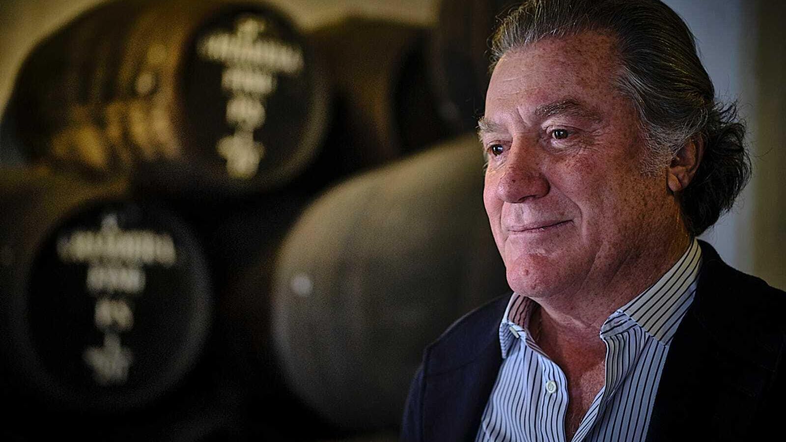 Carlos del Río González-Gordon, socio de Peter Sisseck en el proyecto de los finos de pago, en la bodega.