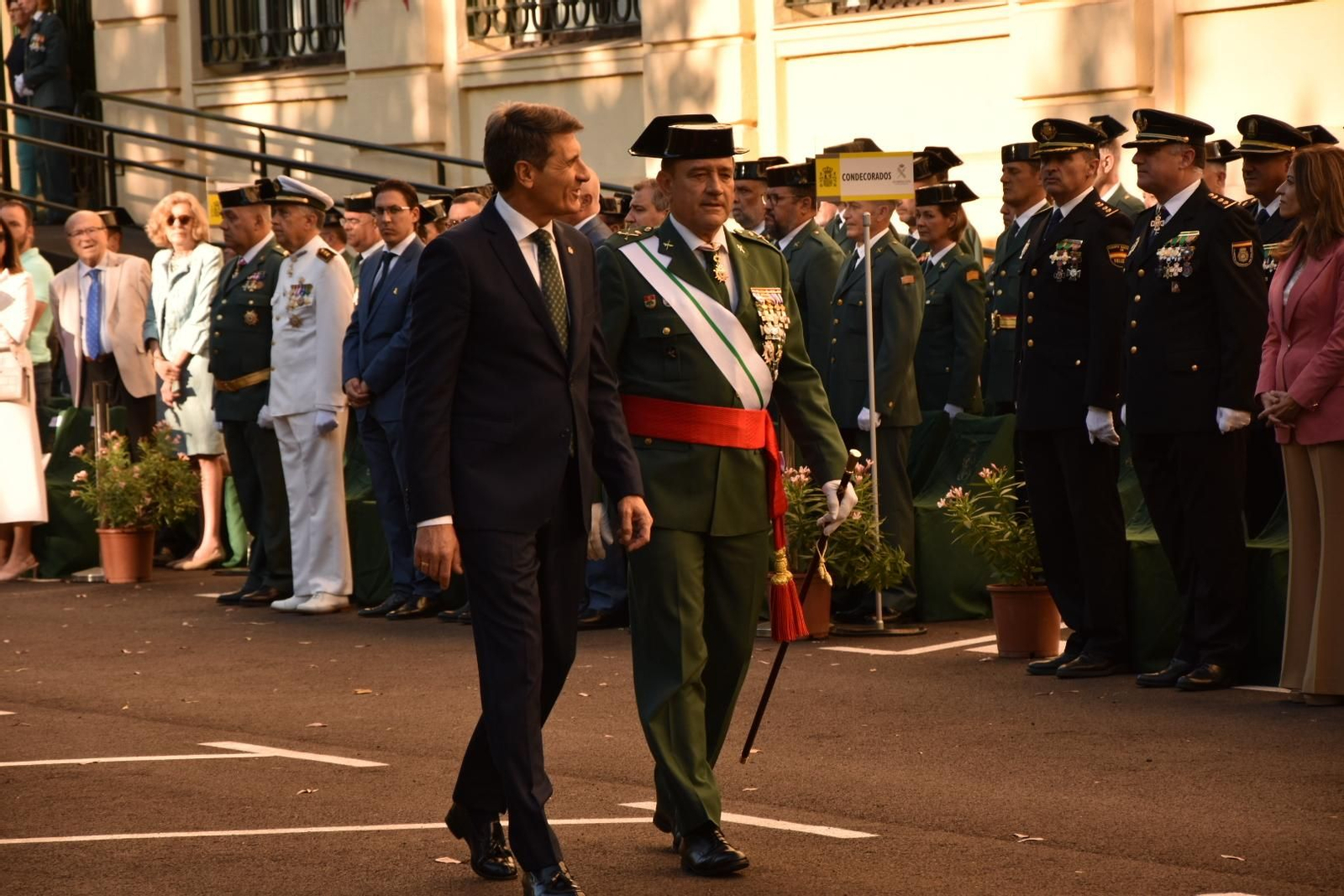 La Guardia Civil celebra en Sevilla su 179 aniversario