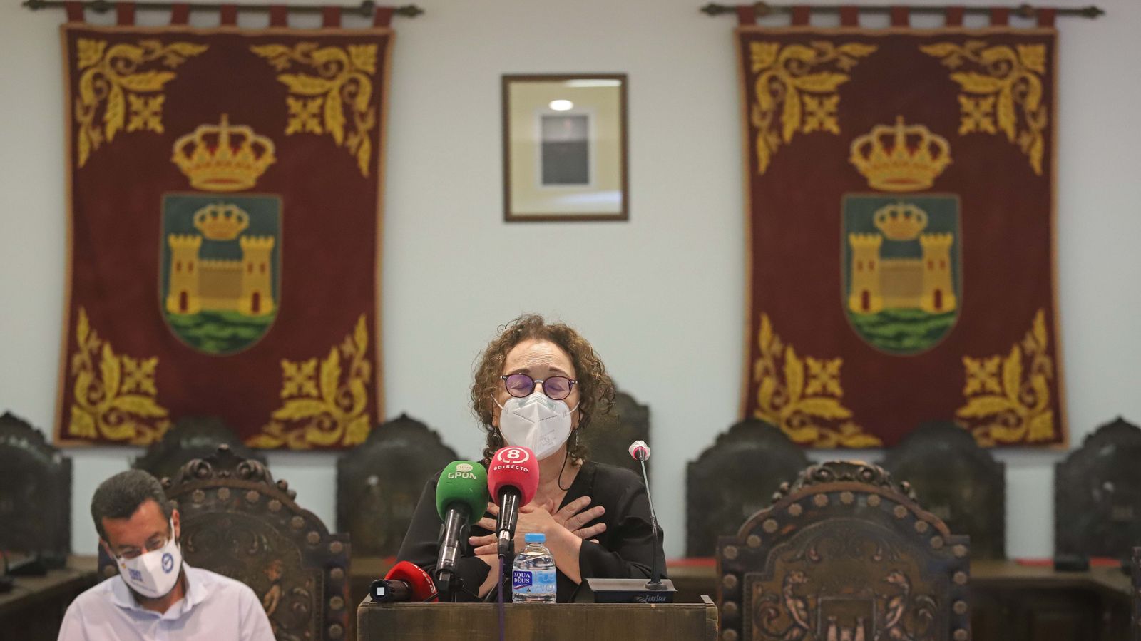 Fotos del reconocimiento a las victimas de bebés robados en La Línea