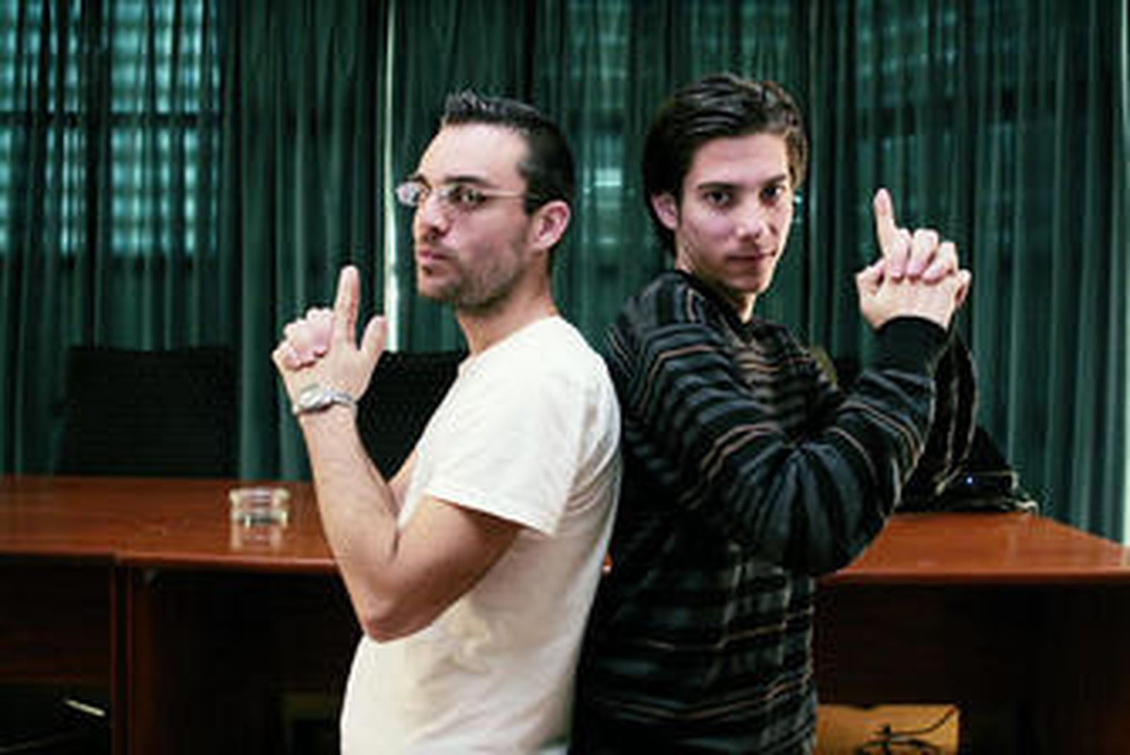 Gabriel Bosquet y Jesús Polo no se perdieron las tres películas.