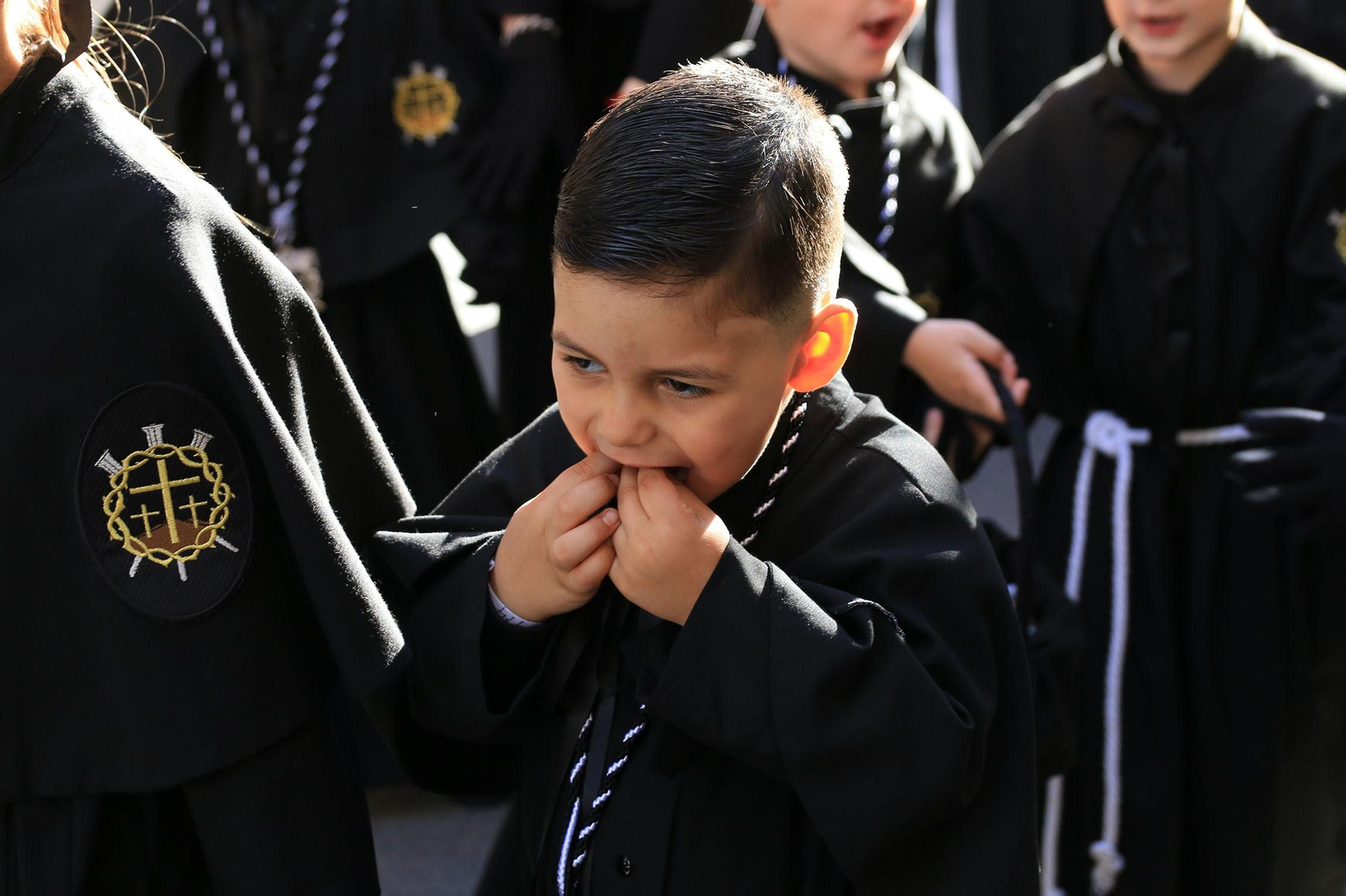 La procesión del Calvario, en imágenes