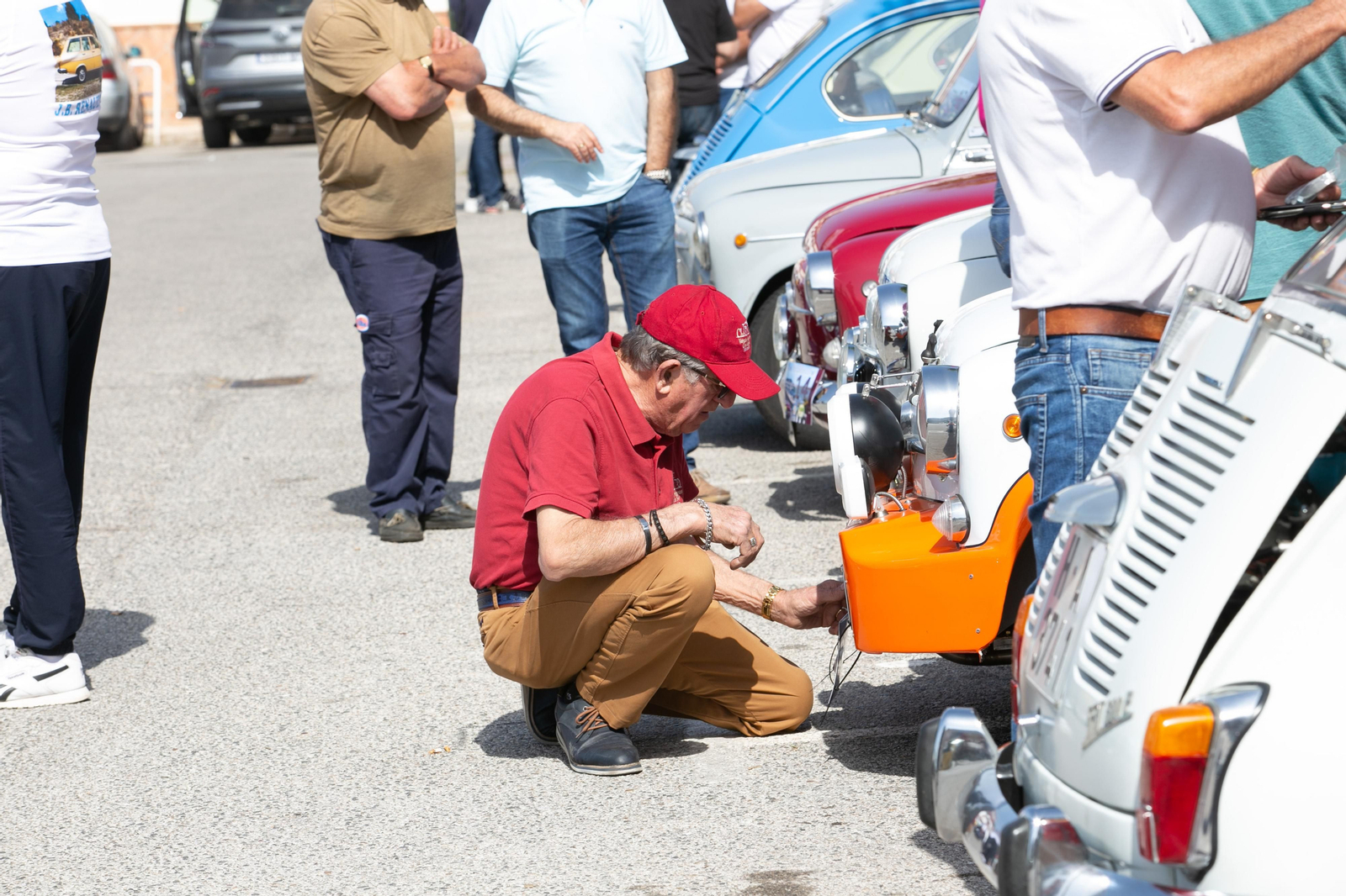 Fotos de la concentración de Seat 600 en Palmones