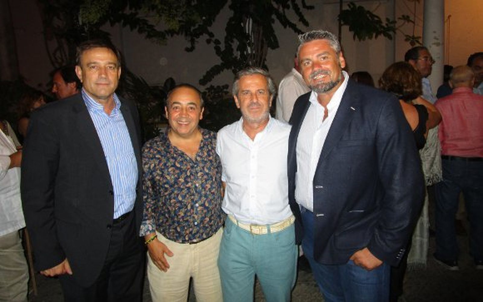 Alfonso Rodríguez Castillo, Kiki Hernández, Fito Carreto y Manuel González.

Foto: Ignacio Casas de Ciria