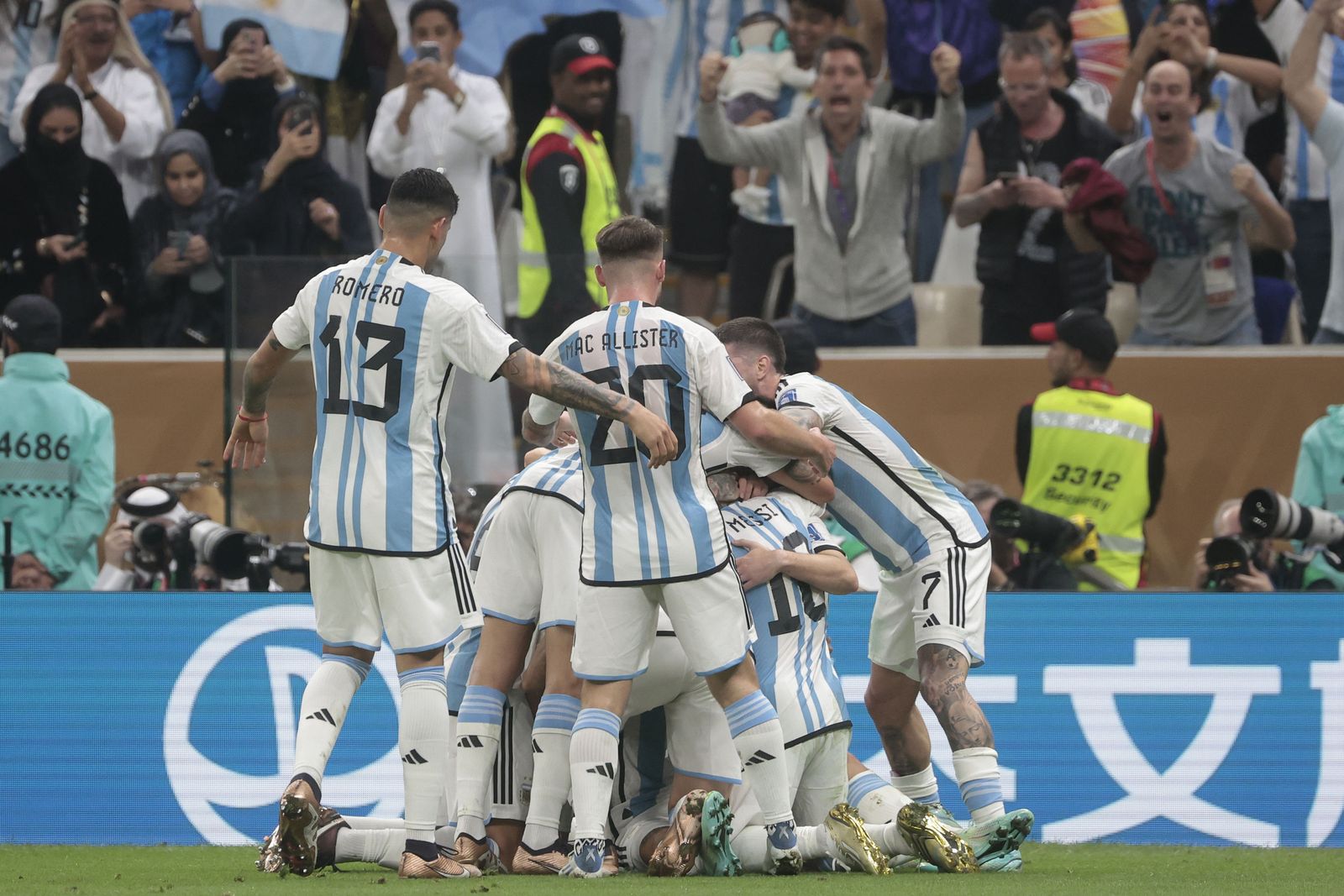 Final del Mundial de Qatar: Argentina-Francia, en imágenes