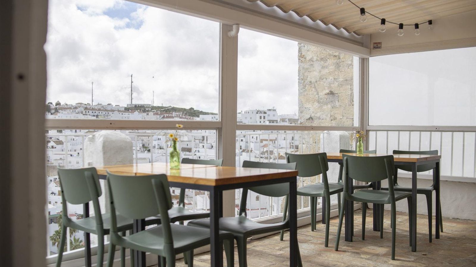 Vistas desde la terraza.