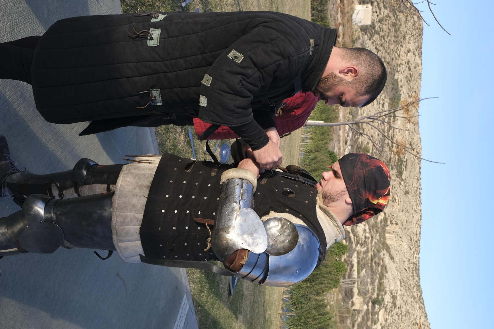 Fotogalería de los combates medievales en Almería