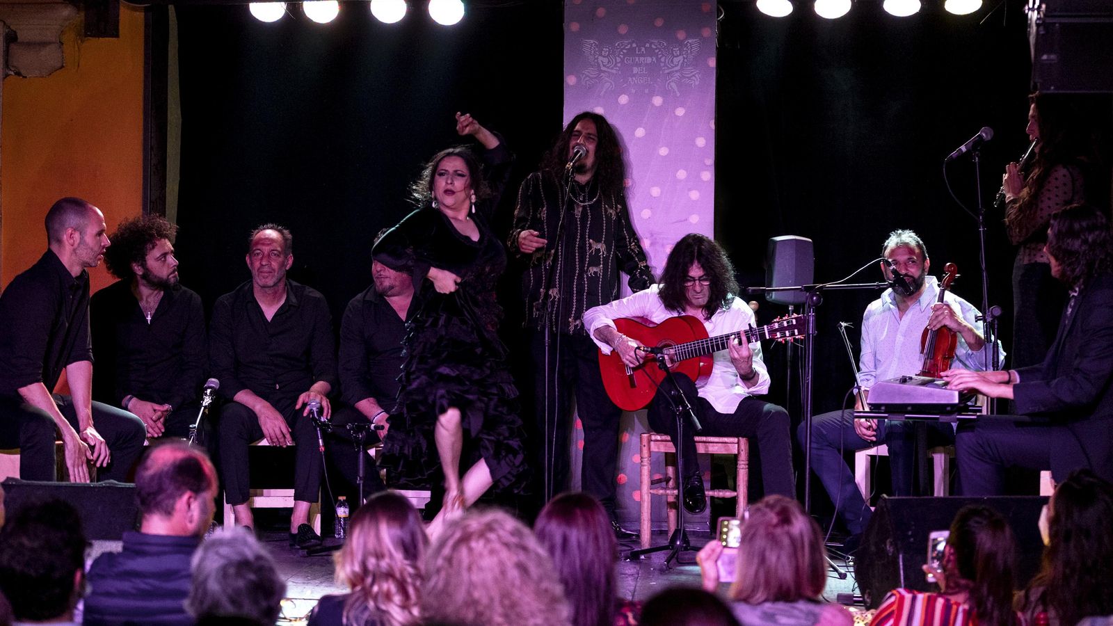 Un momento de la actuación de Gema Moneo, invitada a la cita.