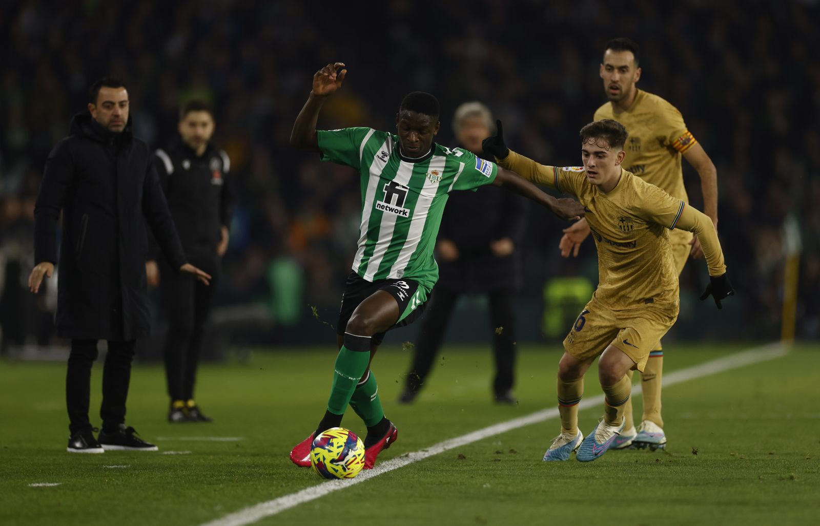 Las imágenes del Betis-Barcelona