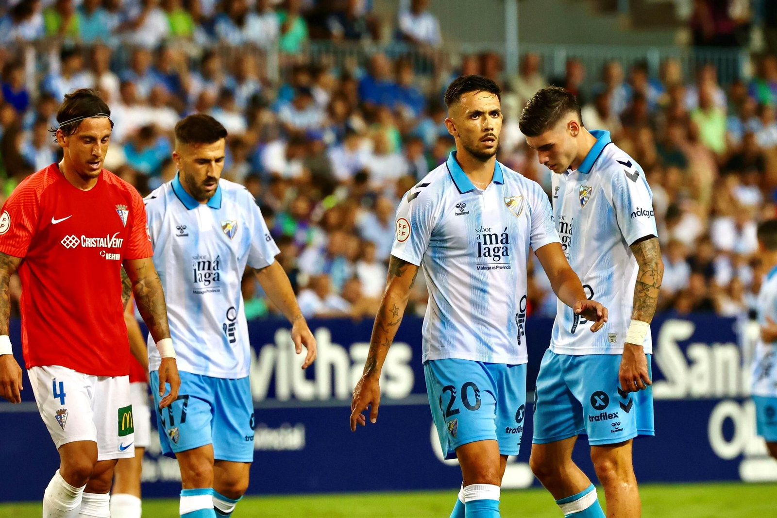 Roberto, su paso por el Málaga CF en fotos