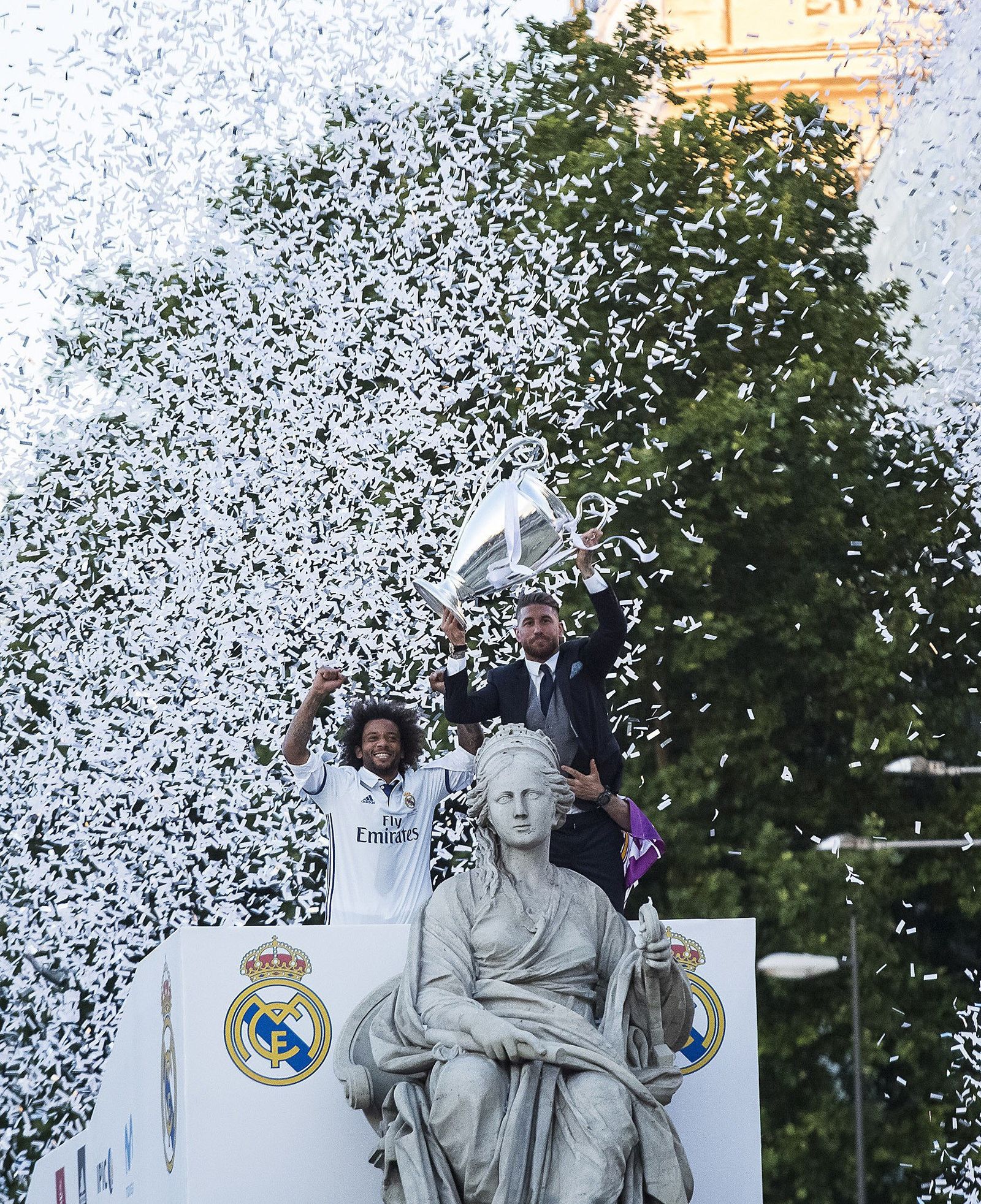 Las imágenes de la celebración del Real Madrid