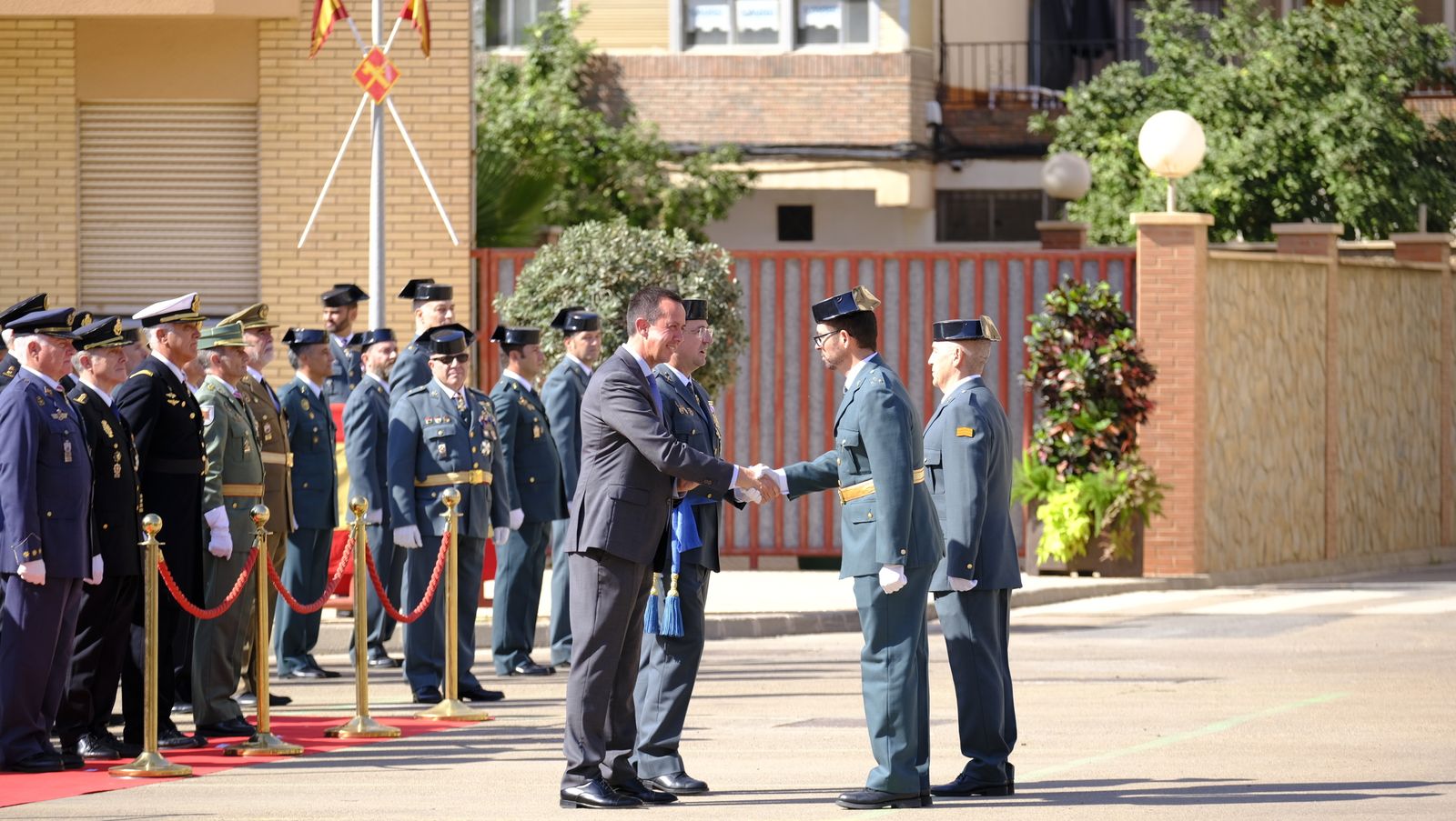 Imágenes de la Festividad del Pilar en la Comandancia de la Guardia Civil de Almería