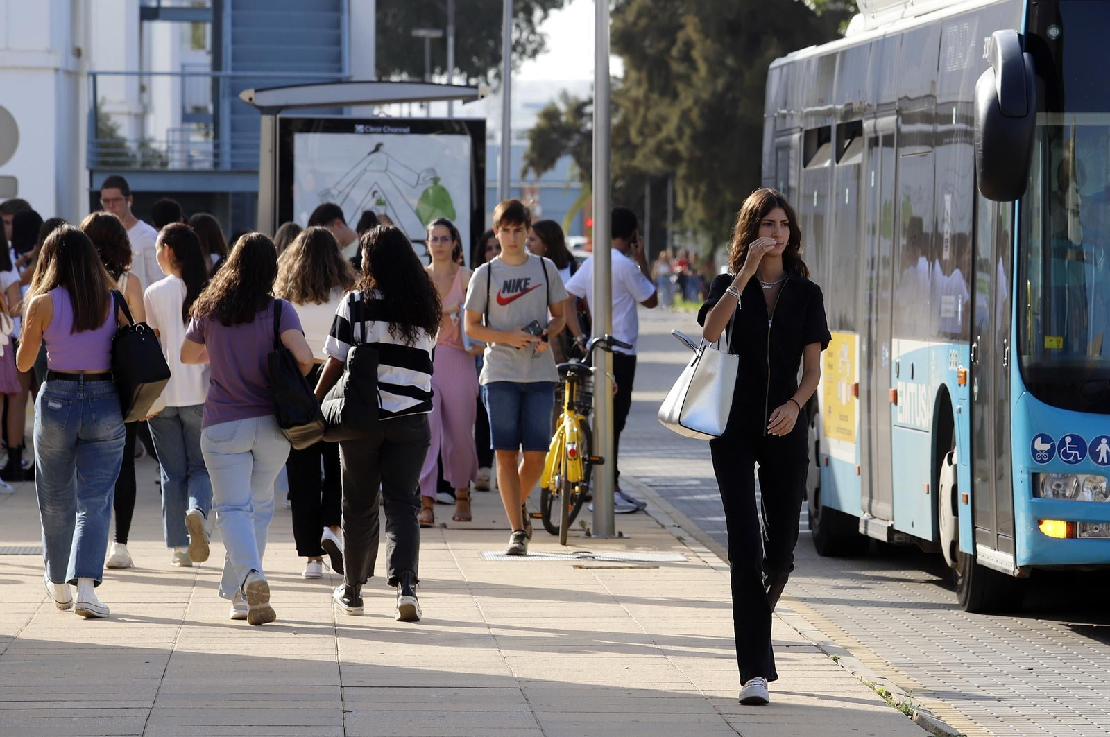 Imágenes de la vuelta a la Universidad de Huelva