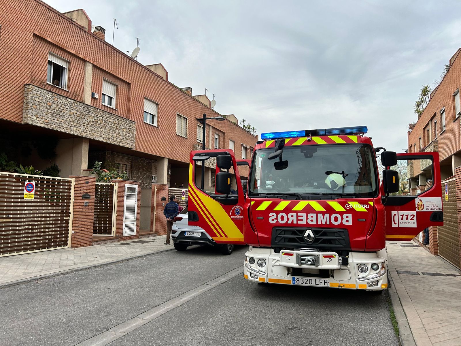 Incendio en una vivienda en Armilla: una afectada por inhalación de humo