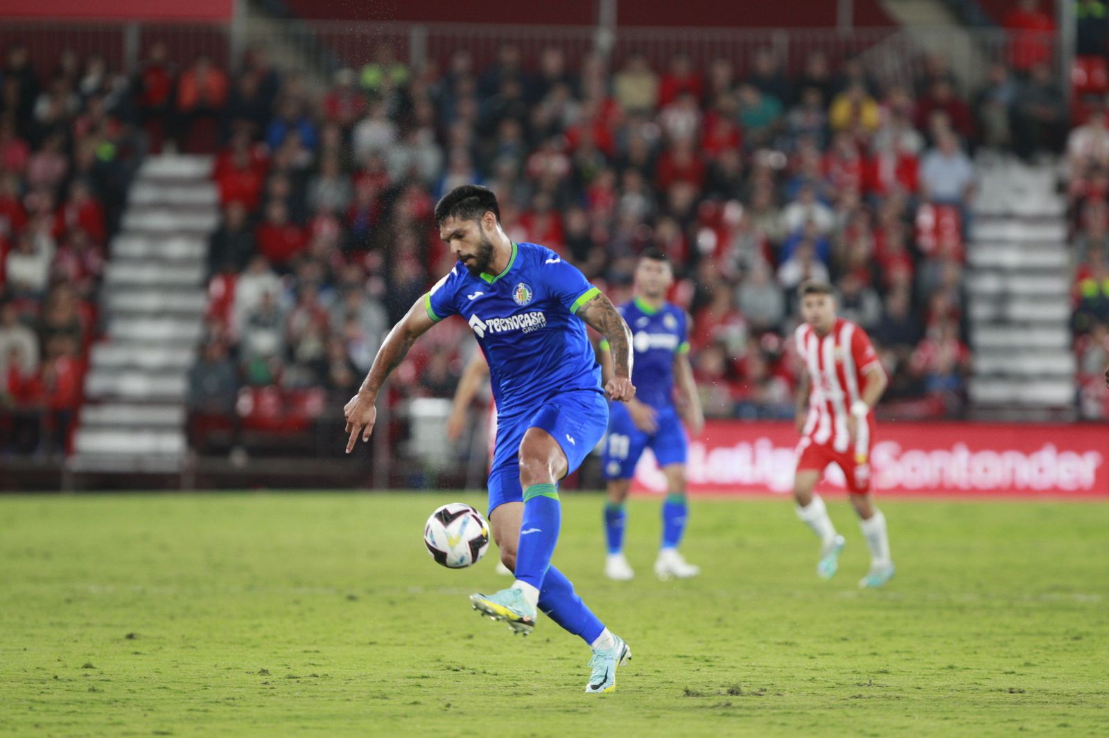 Imágenes del partido de fútbol U.D. Almería-Getafe C.F.