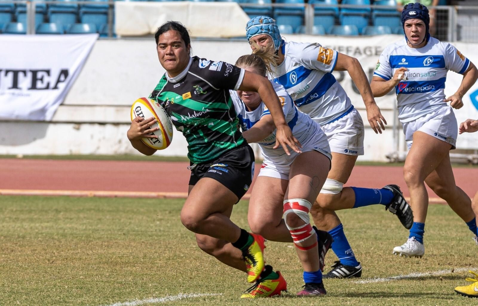 Melania Paraone arranca con fuerza sin que ninguna rival pueda pararla.