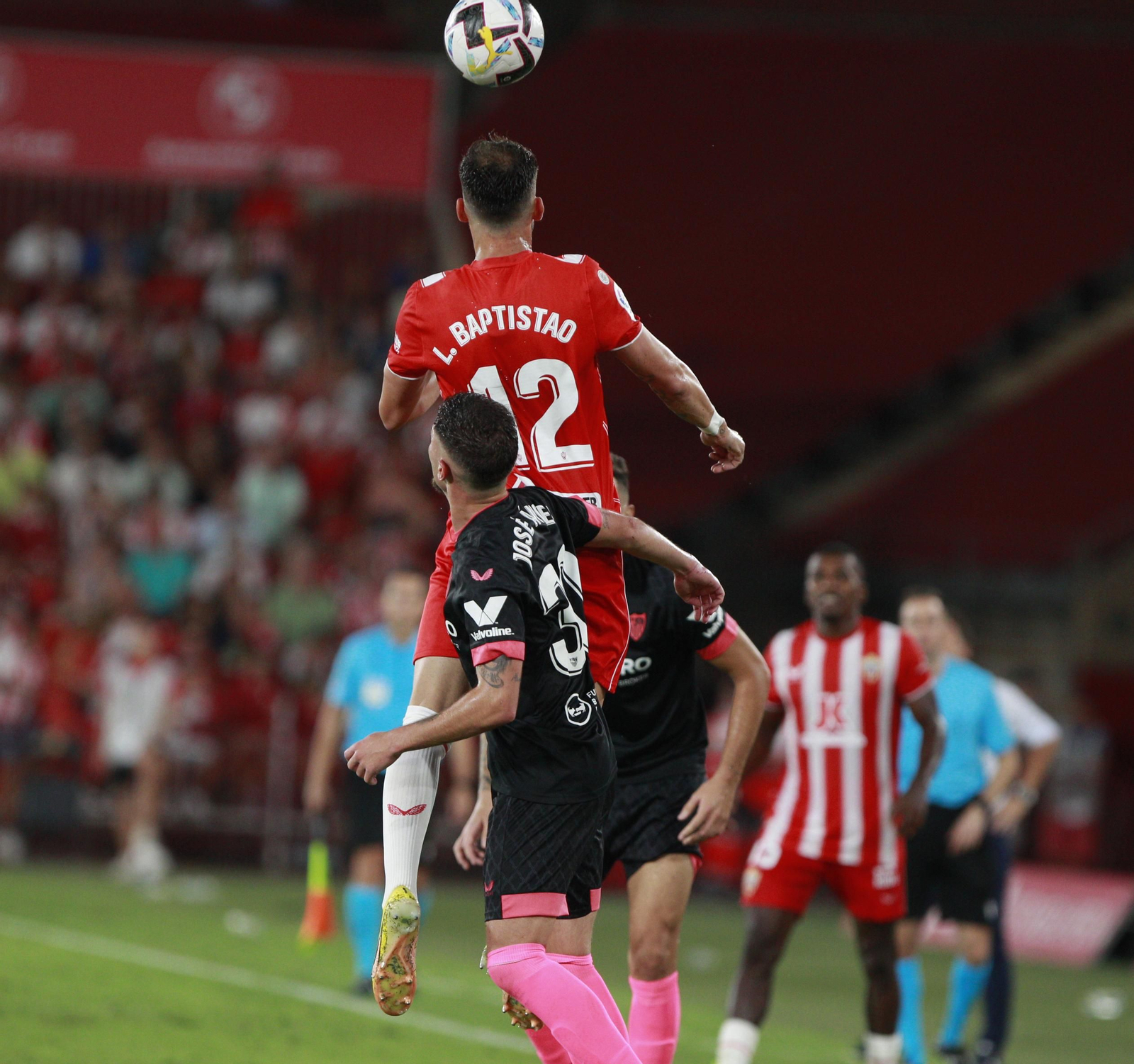 Imágenes del partido U.D. Almería-Sevilla F.C.