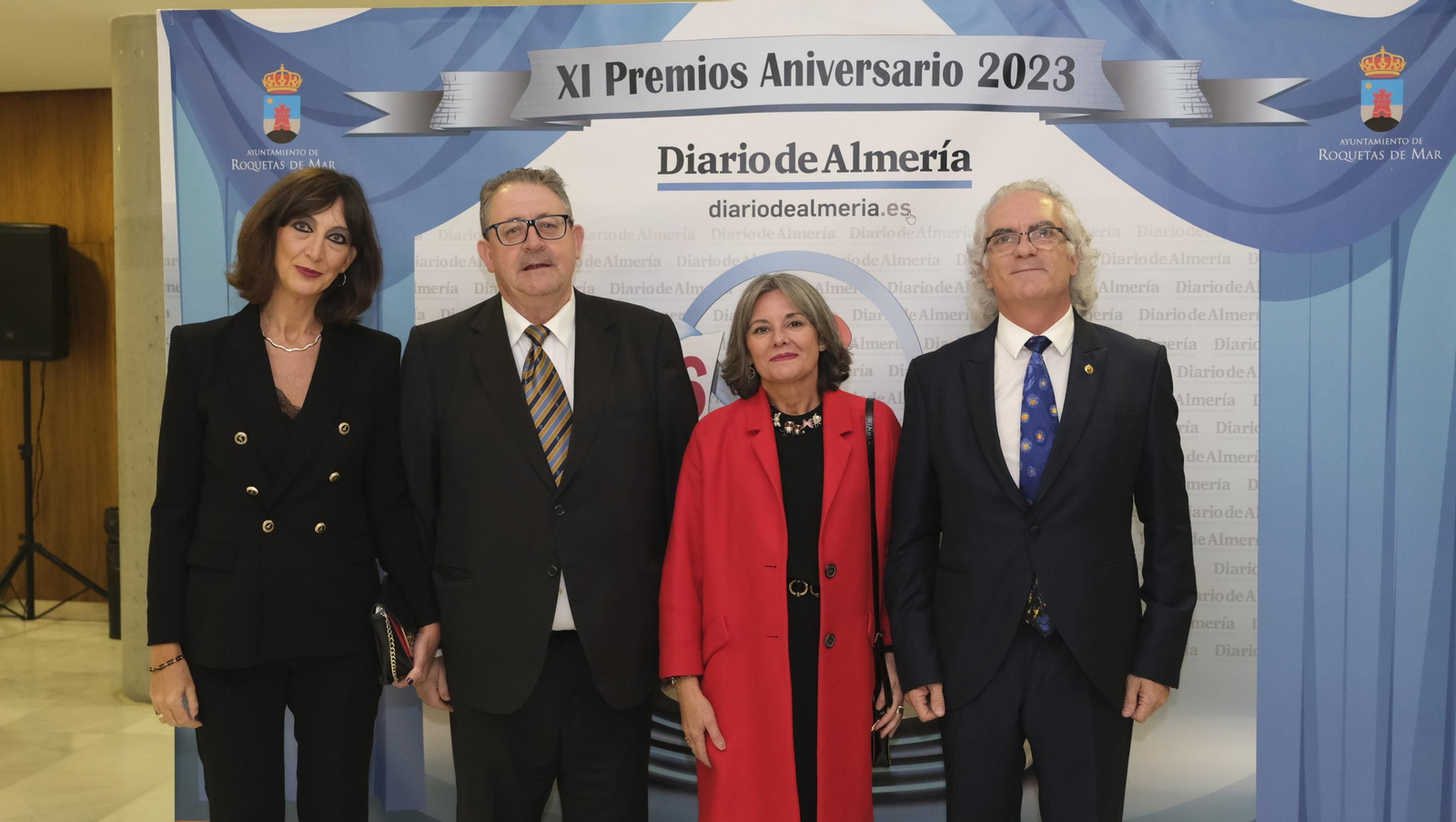 Imágenes de la Gala Aniversario de Diario de Almería, en Roquetas