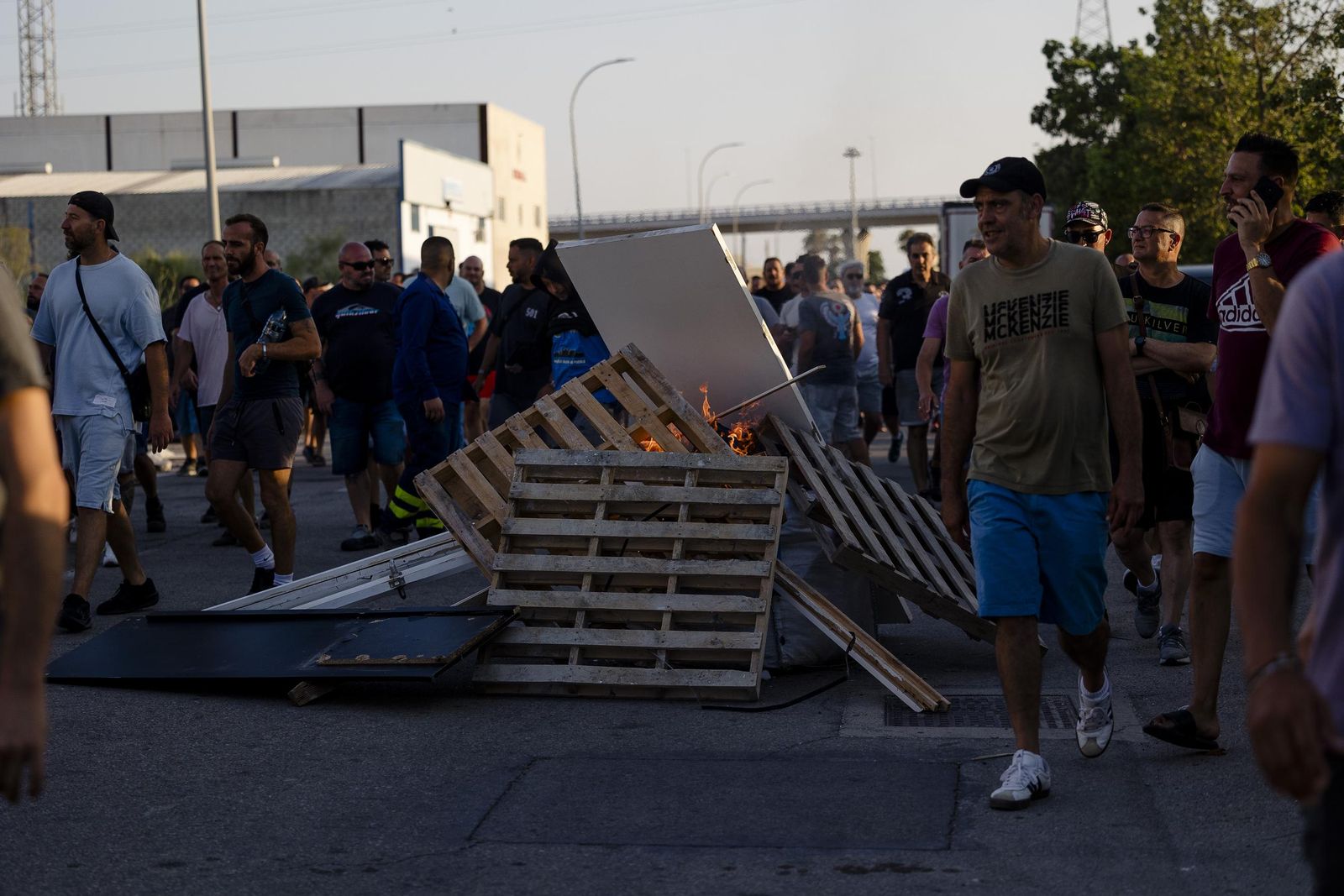 Las imágenes de las protestas de la huelga del metal en Cádiz de este lunes 30 de junio