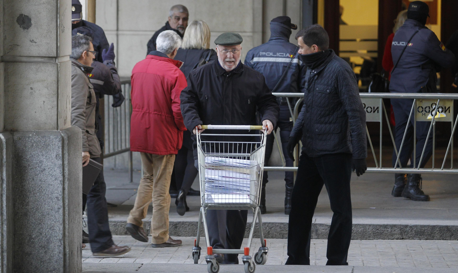 Primera sesión del juicio de los ERE