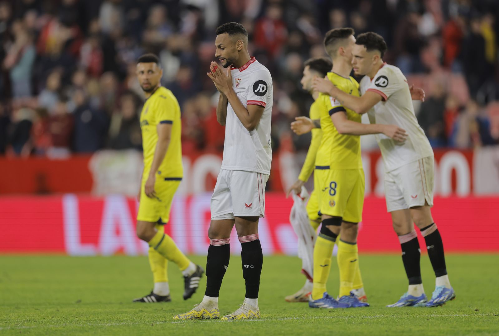 Las fotos del Sevilla fc-Villarreal